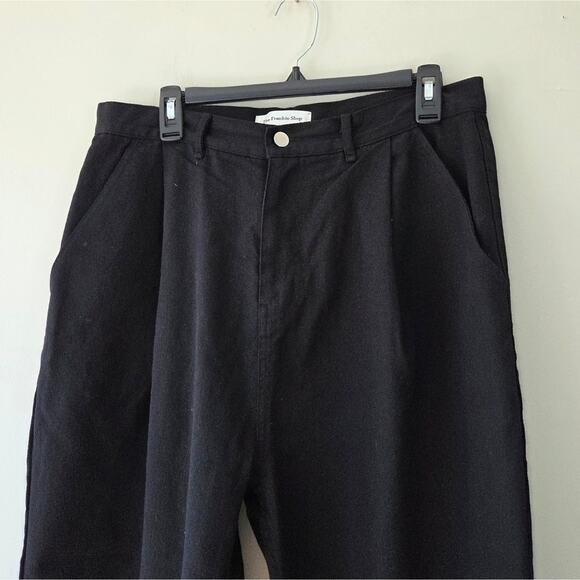 the Frankie Shop Drew Denim Pants in Black Large - Picture 4 of 7